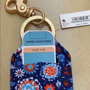 NWT Simply Southern Hand sanitizer holder keychain
